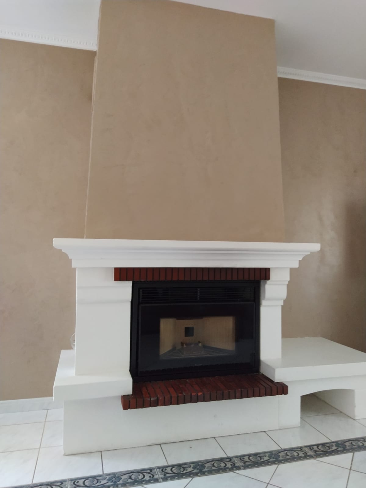 Installation d'un insert de chauffage